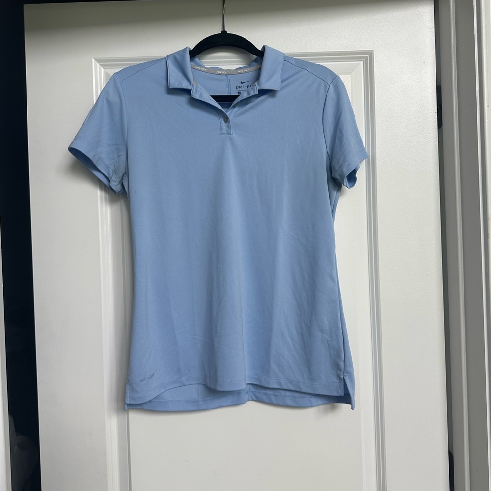 Women's Light Blue Golf Polo